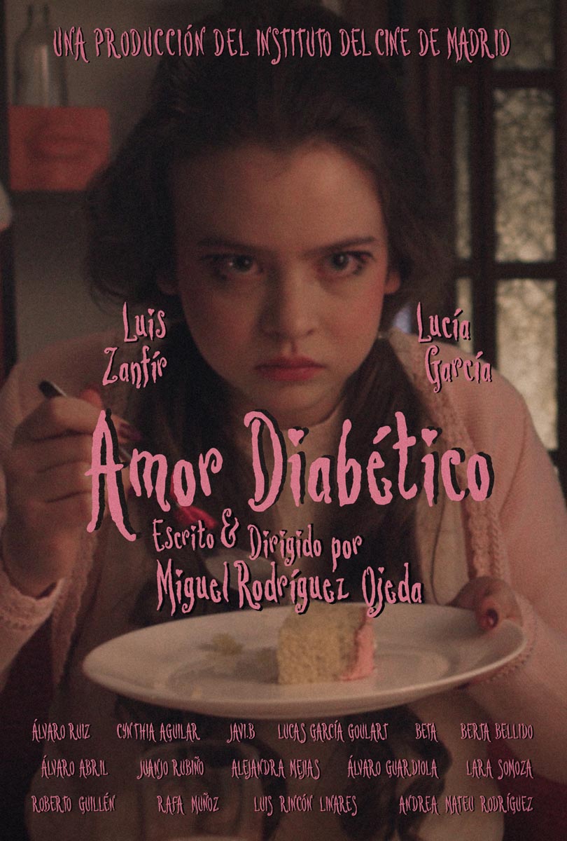 Póster del corto Amor Diabético