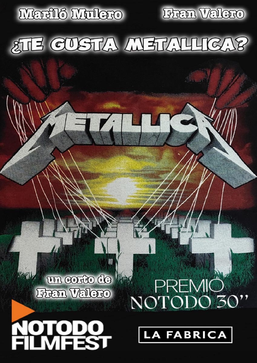 Póster del corto ¿Te Gusta Metallica?