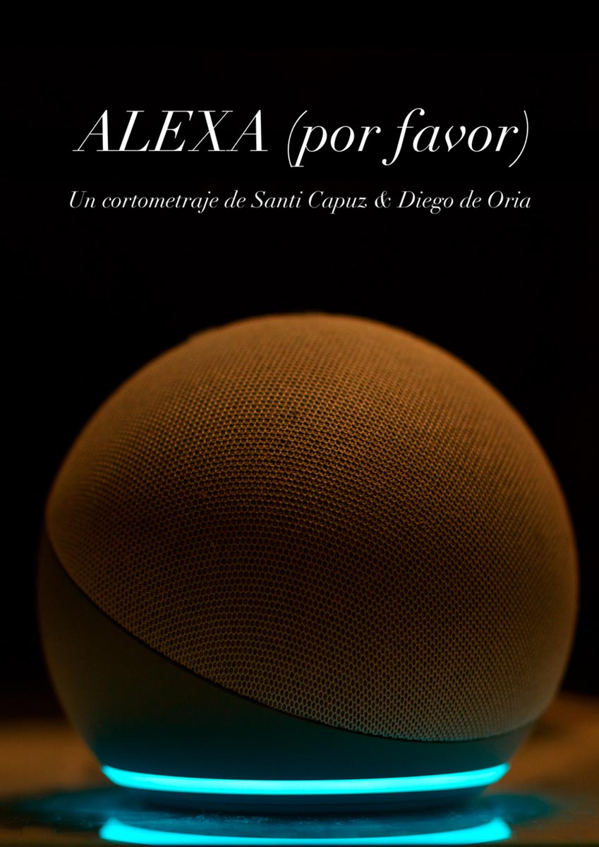 Póster del corto Alexa (por favor)