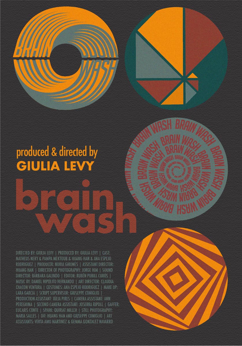 Póster del corto Brain Wash