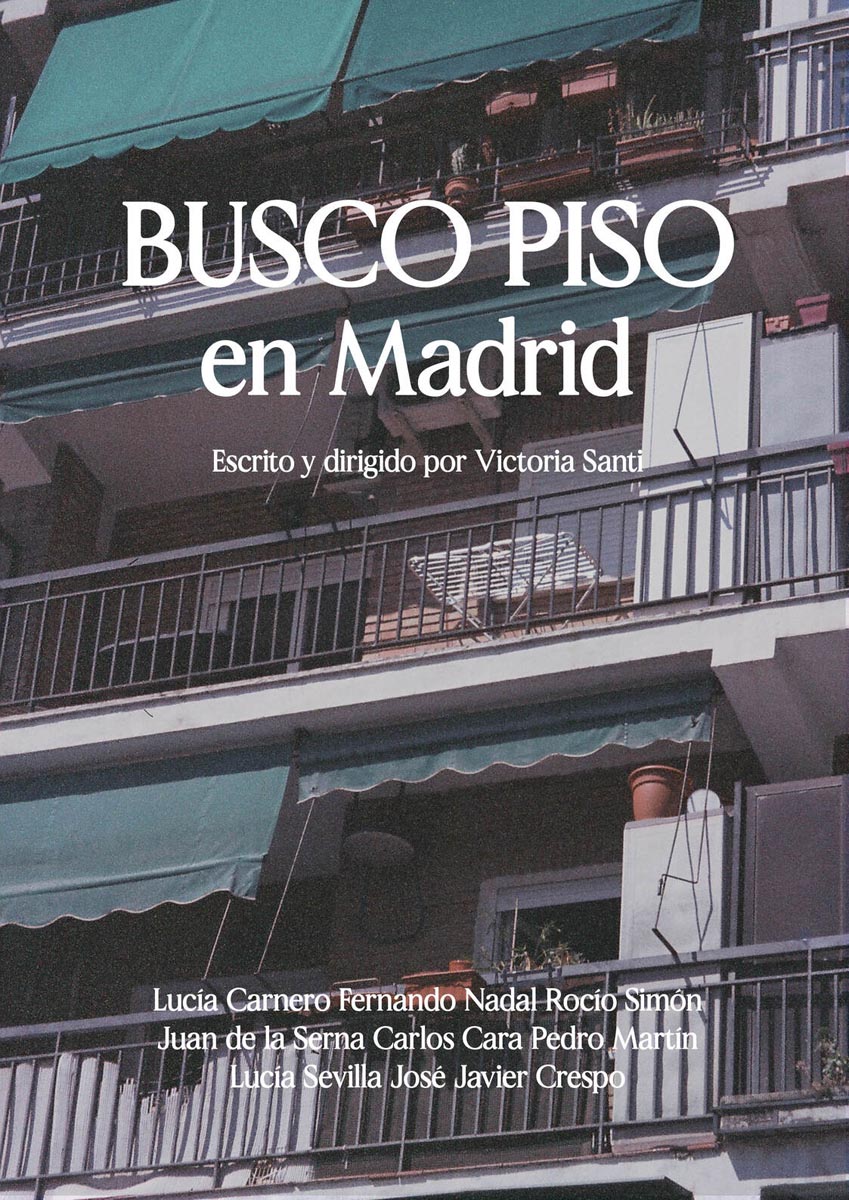 Póster del corto Busco piso en Madrid