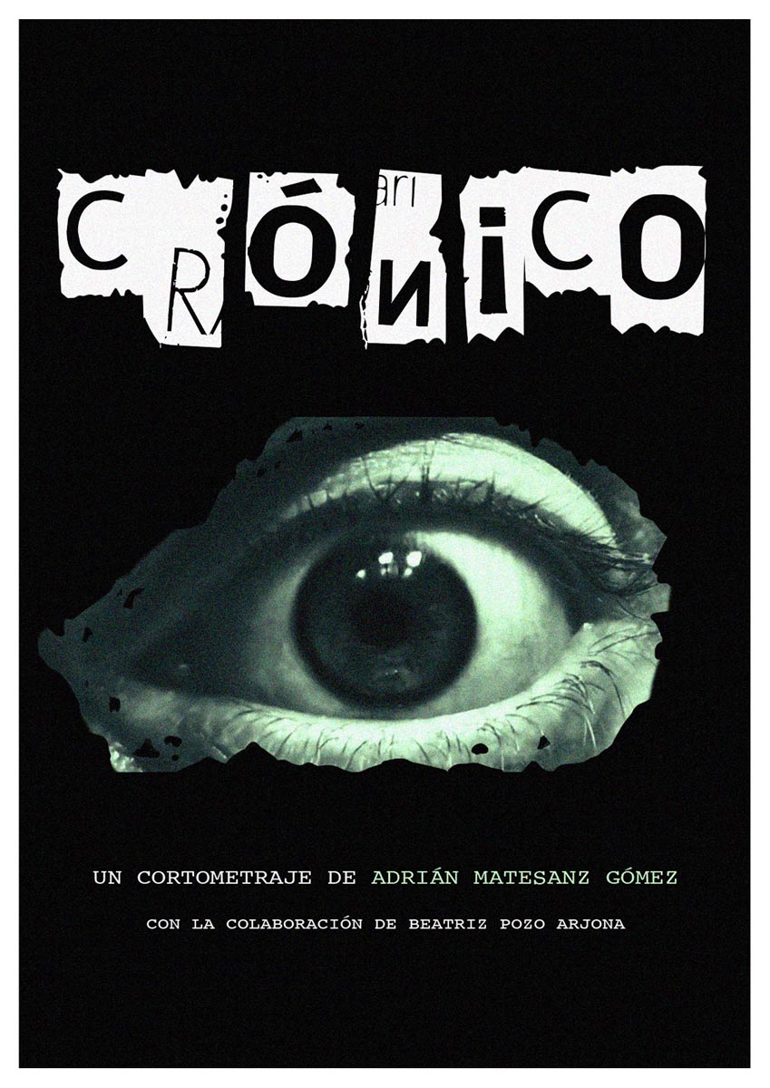 Póster del corto Crónico