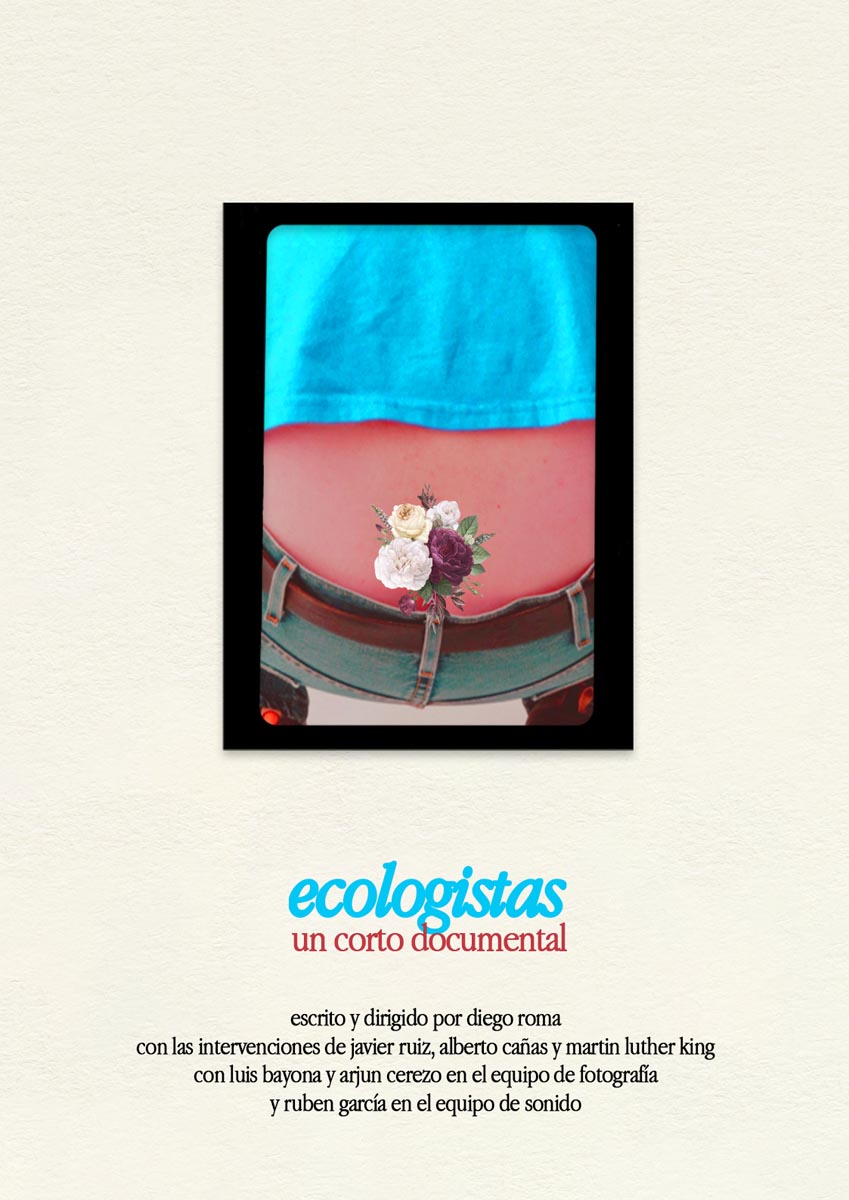 Póster del corto Ecologistas