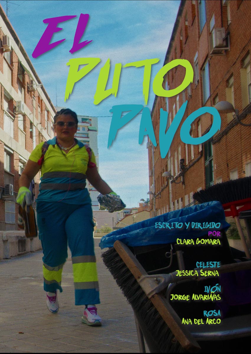 Póster del corto El Puto Pavo