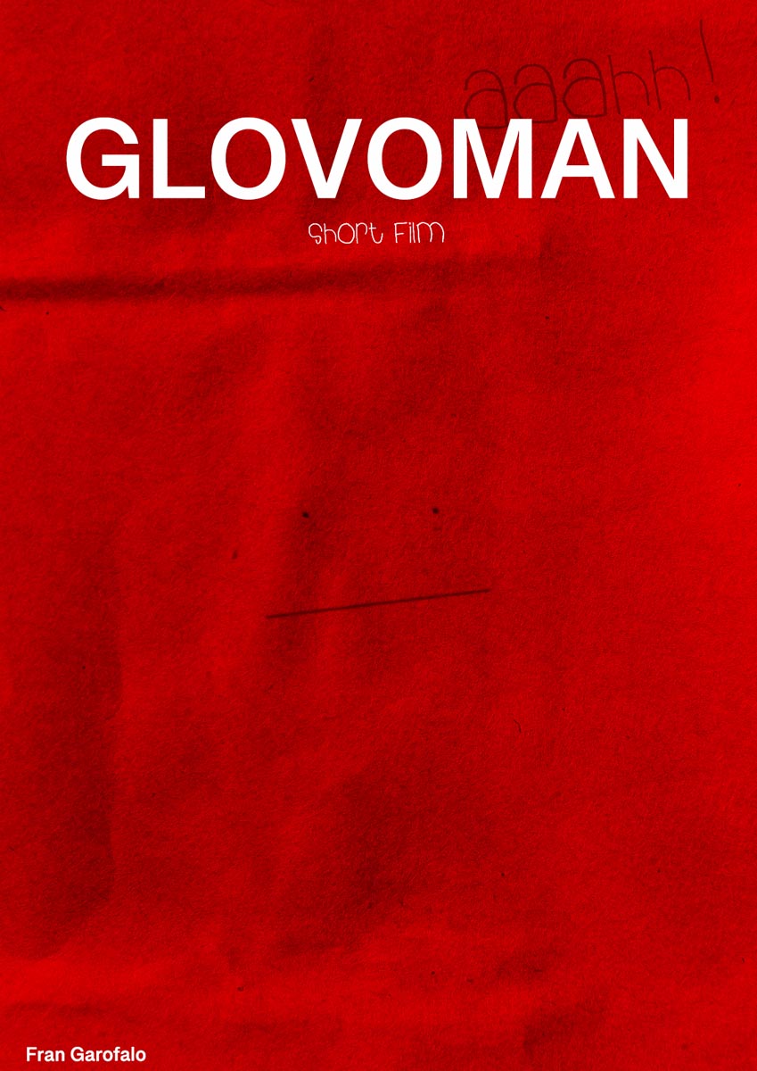 Póster del corto GLOVOMAN