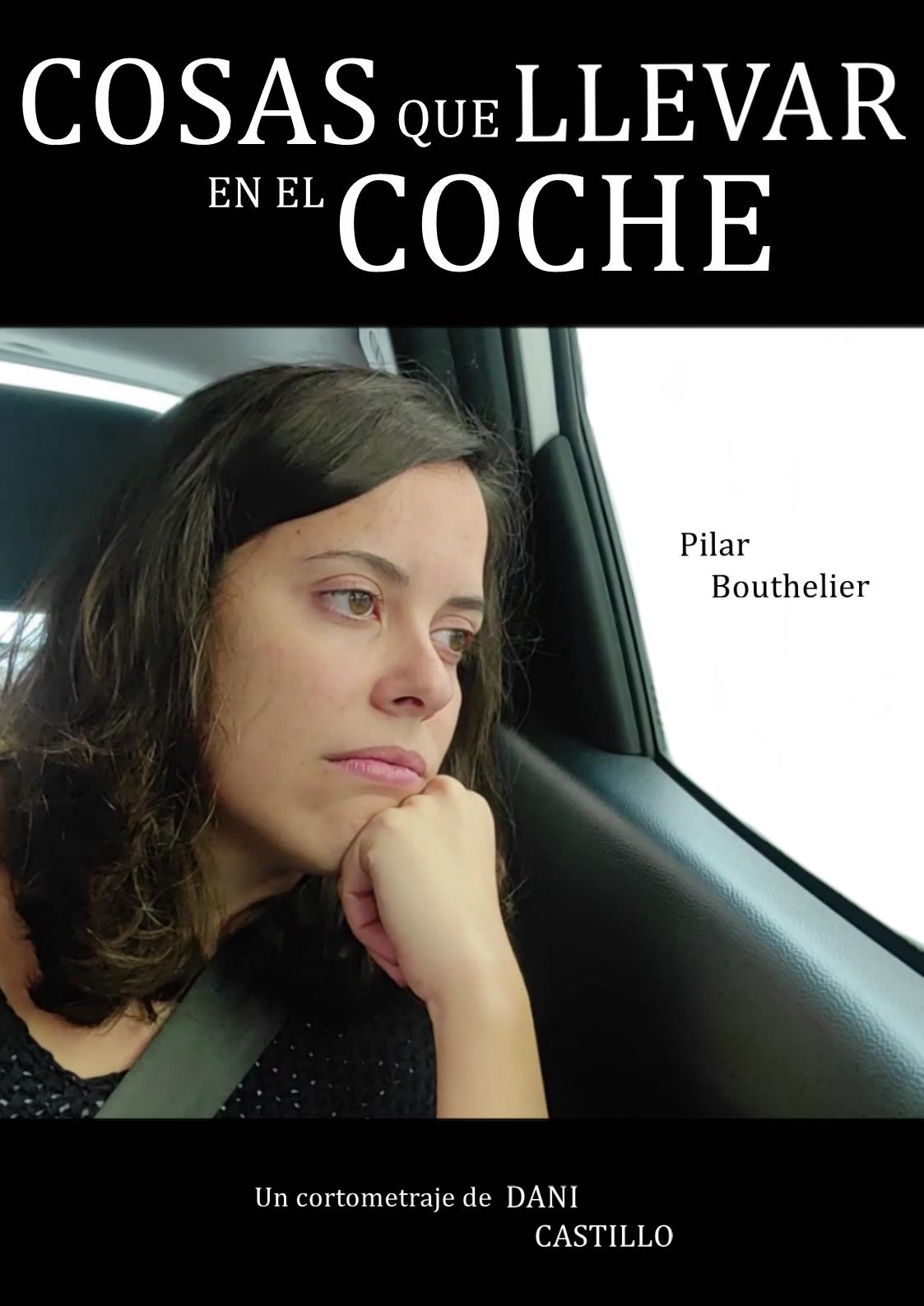 Póster del corto COSAS QUE LLEVAR EN EL COCHE