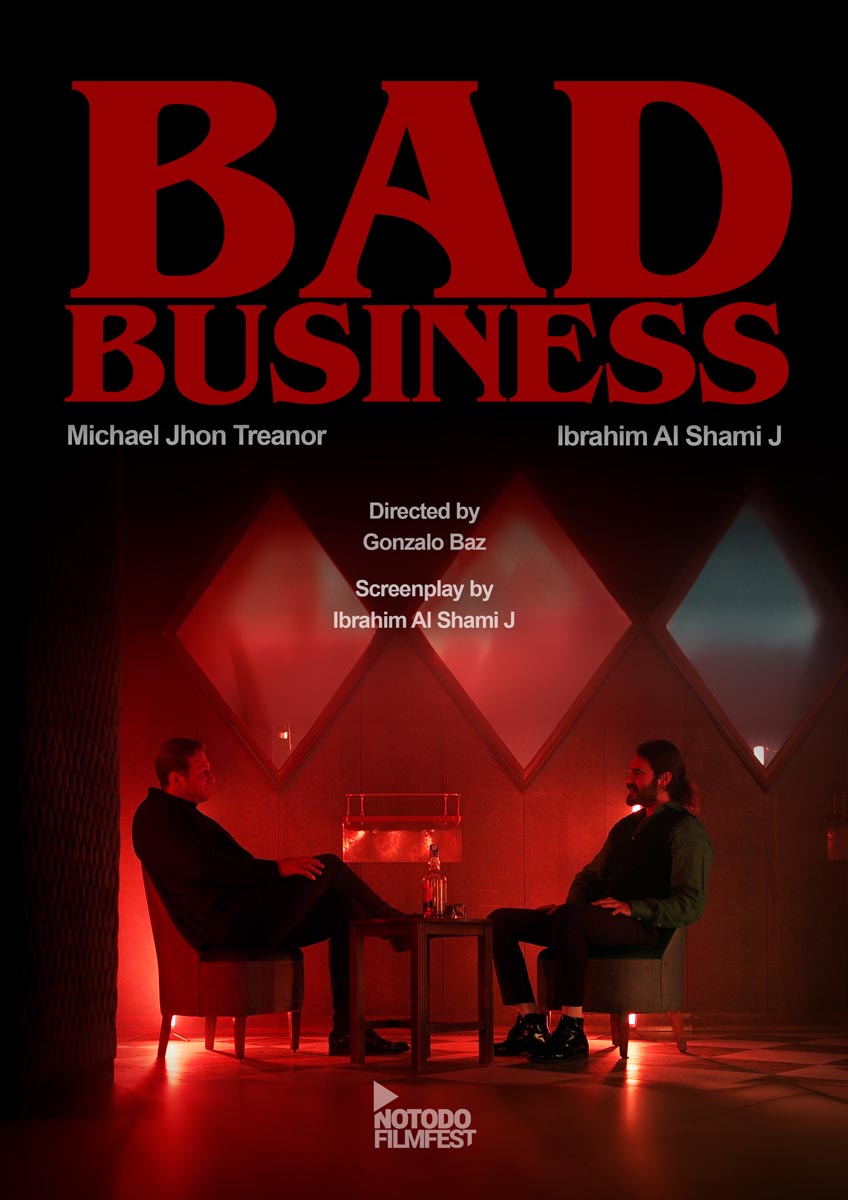 Póster del corto BAD BUSINESS