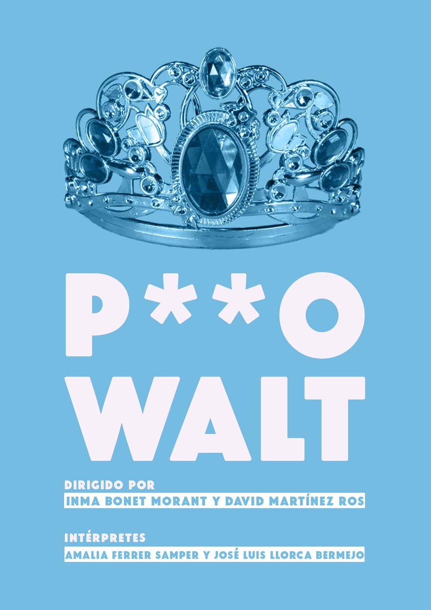 Póster del corto P**O WALT