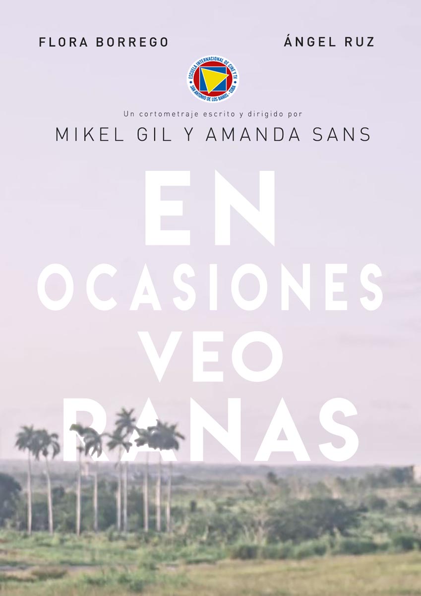 Póster del corto En ocasiones veo ranas