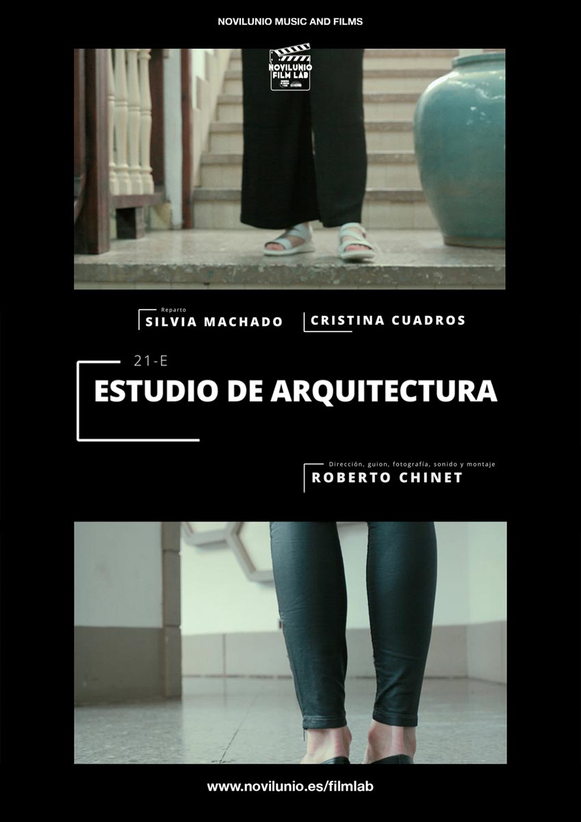 Póster del corto 21-E ESTUDIO DE ARQUITECTURA