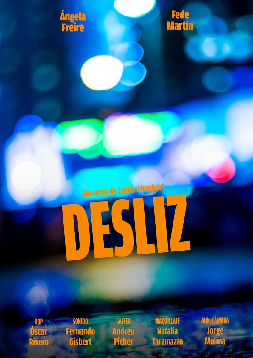 Póster del corto Desliz