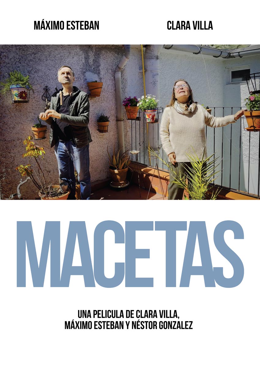 Póster del corto MACETAS