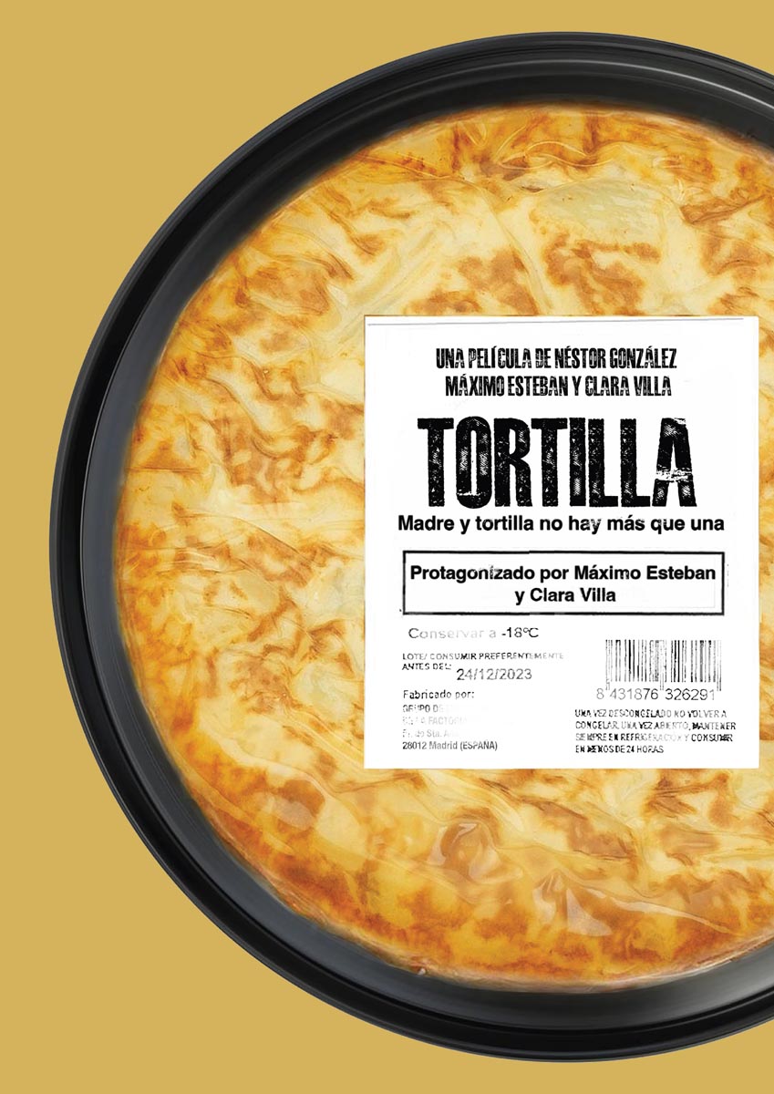 Póster del corto TORTILLA