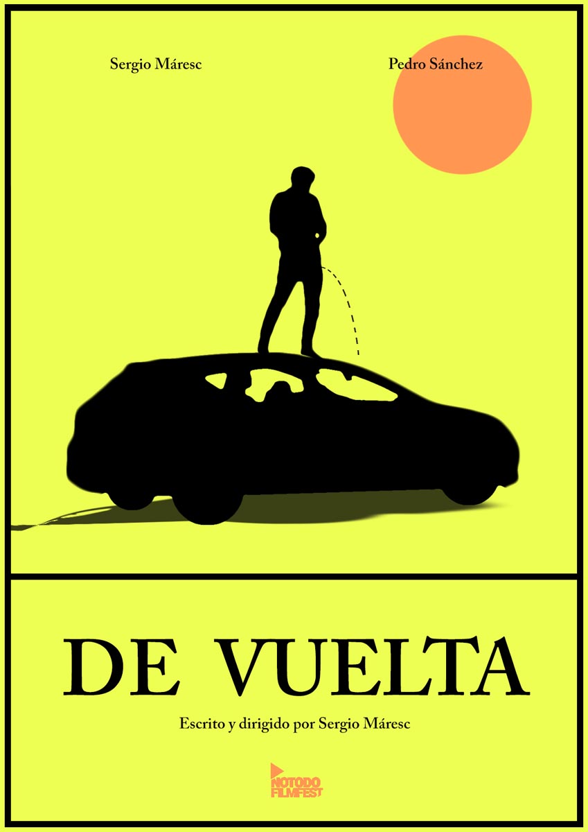 Póster del corto De Vuelta