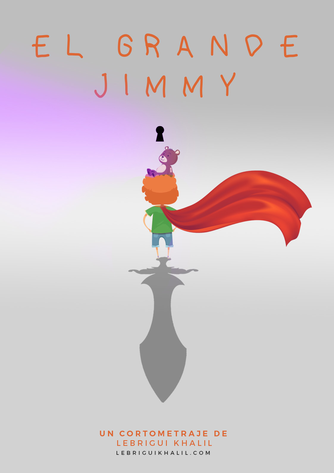 Póster del corto EL GRANDE JIMMY