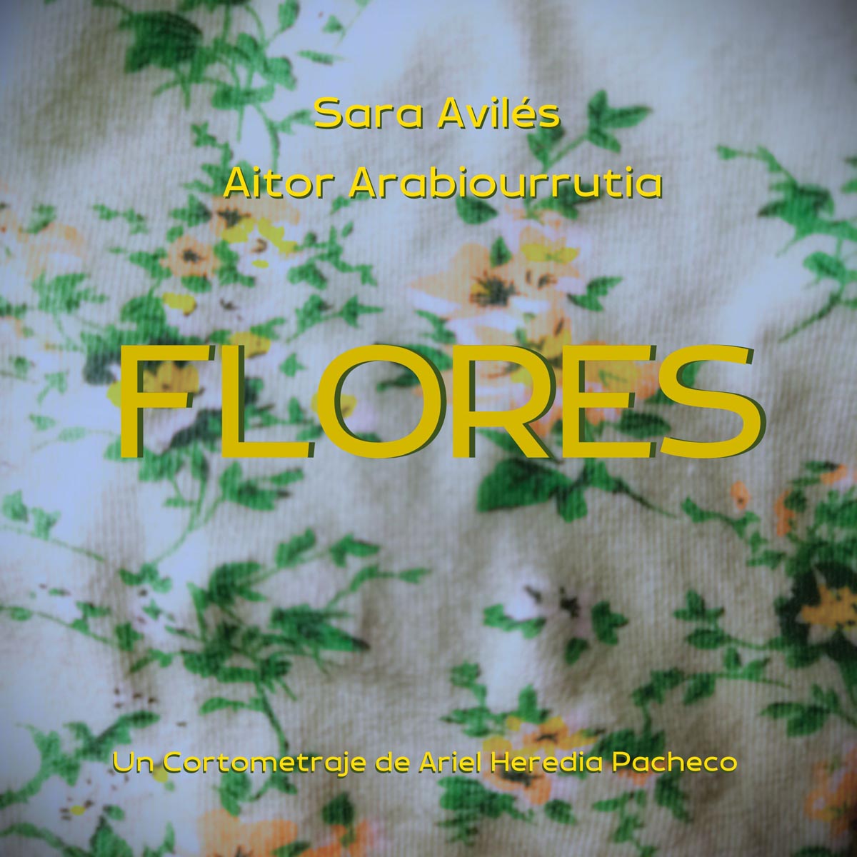 Póster del corto FLORES