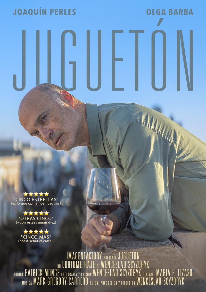 Póster del corto Juguetón