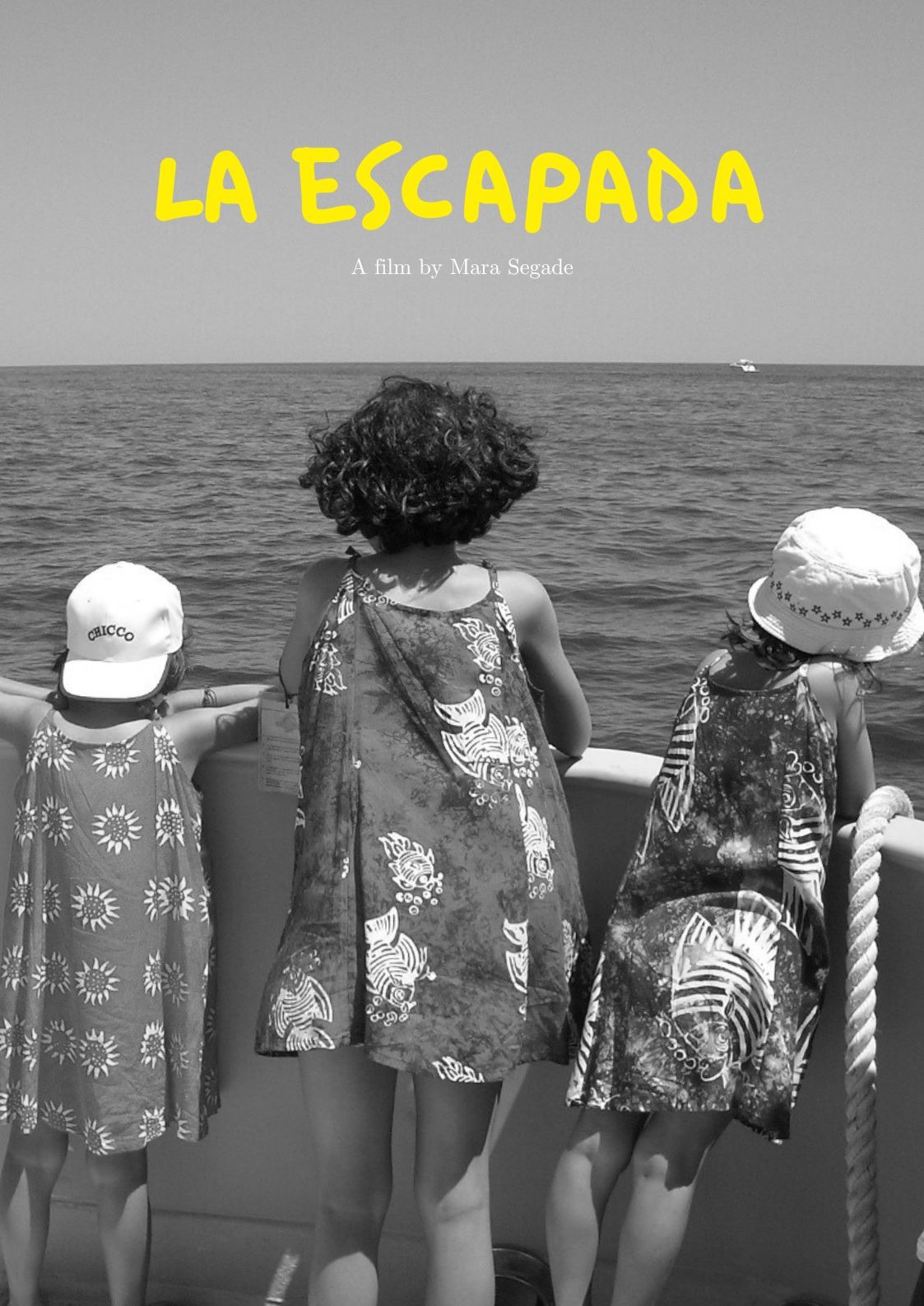 Póster del corto LA ESCAPADA