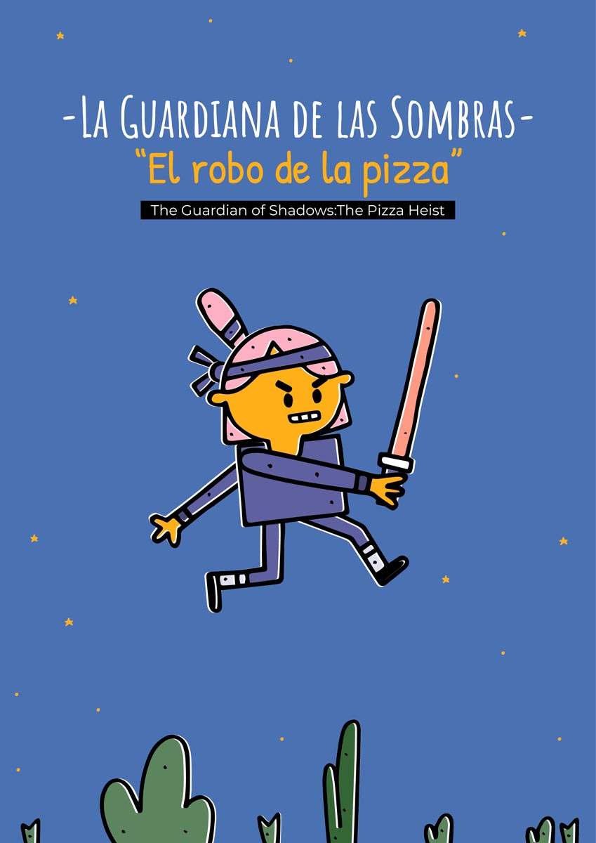 Póster del corto La Guardiana de las Sombras: El robo de la pizza