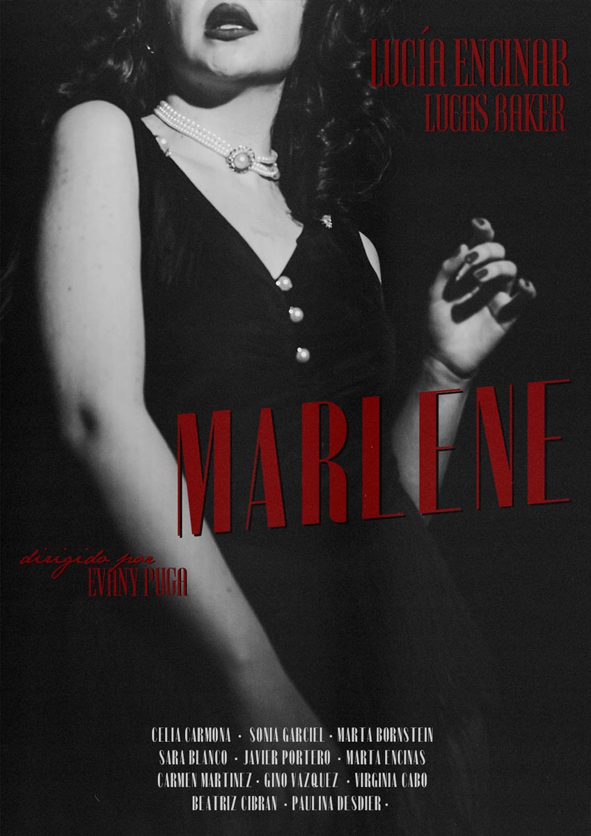 Póster del corto Marlene