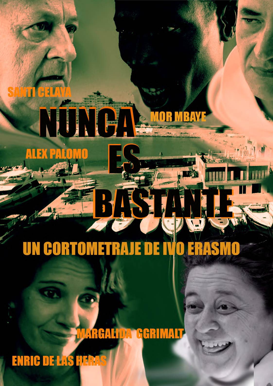 Póster del corto nunca es bastante