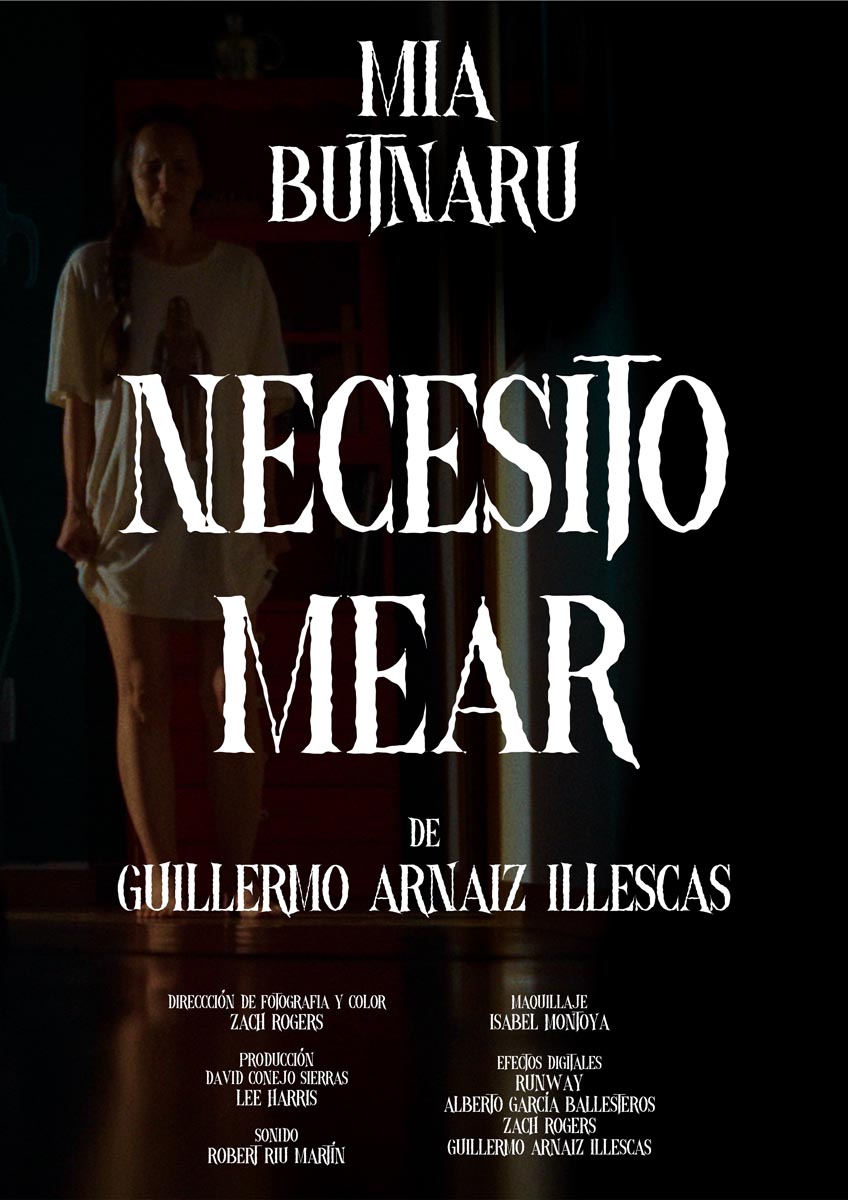 Póster del corto Necesito mear