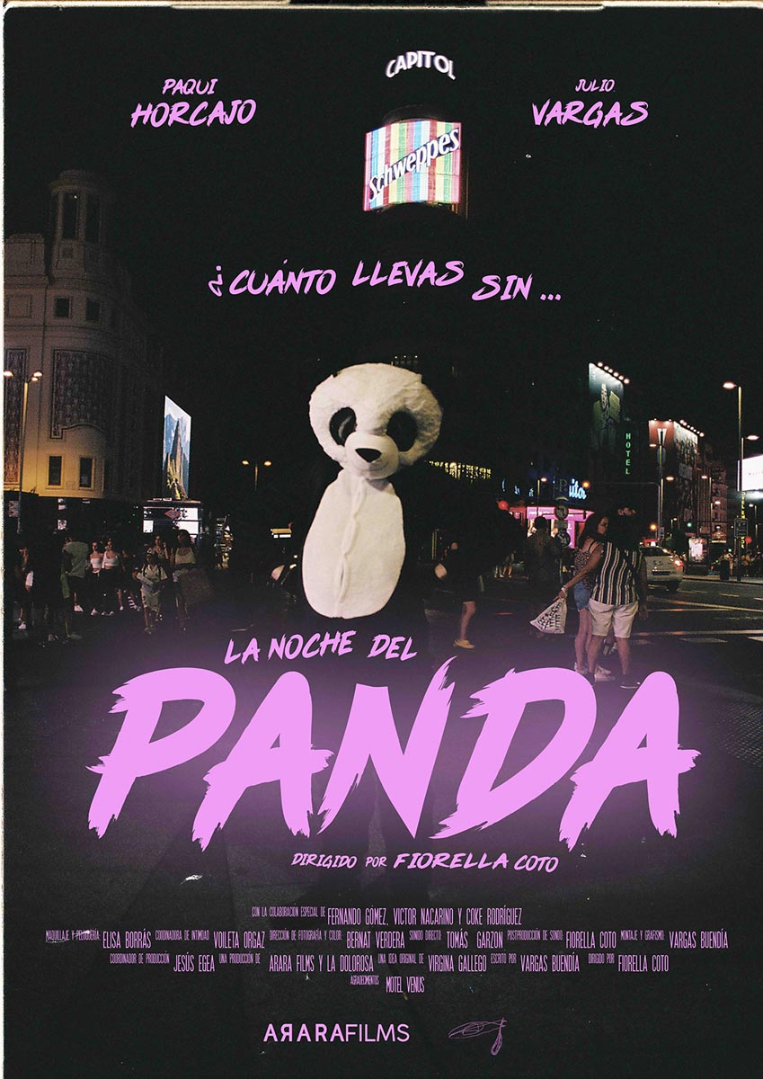 Póster del corto La noche del Panda