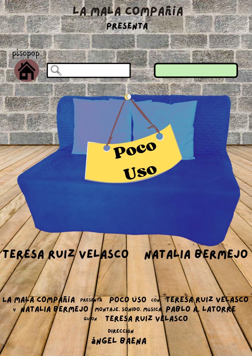 Póster del corto POCO USO