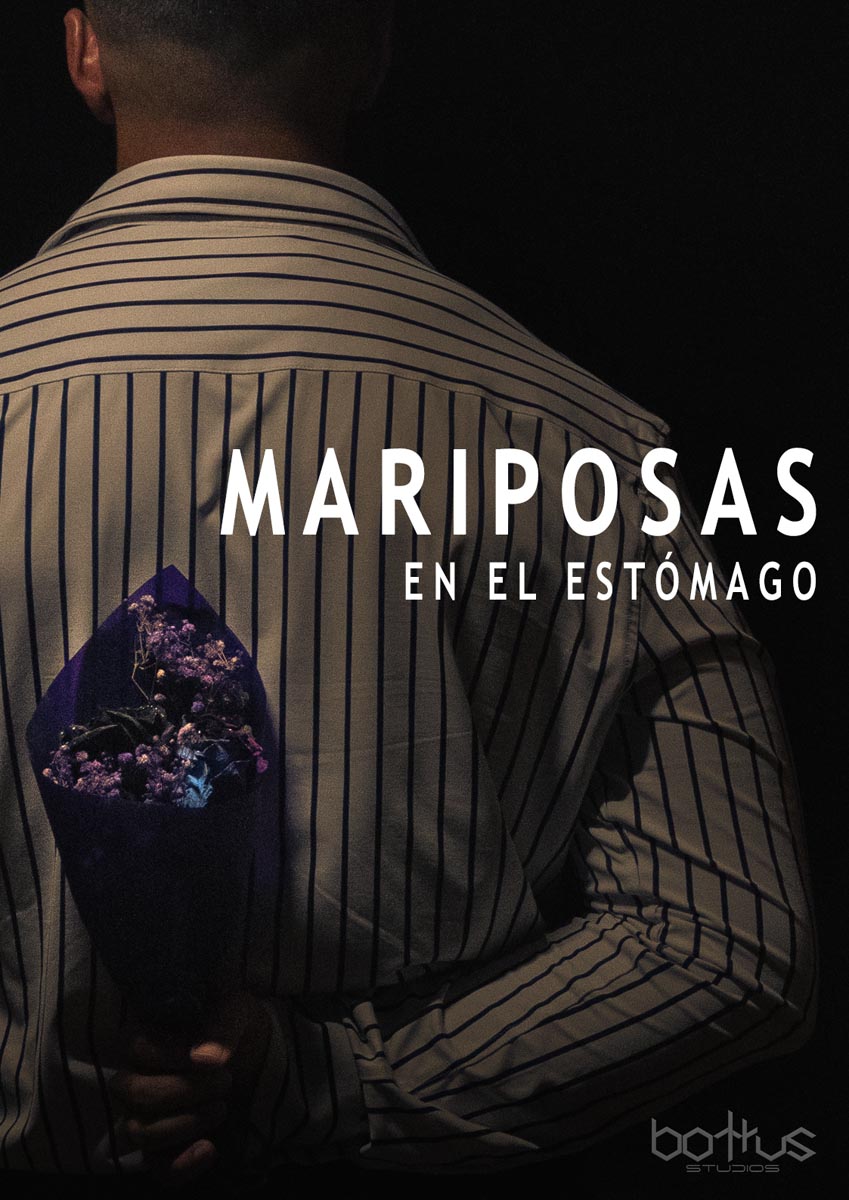 Póster del corto Mariposas en el estómago