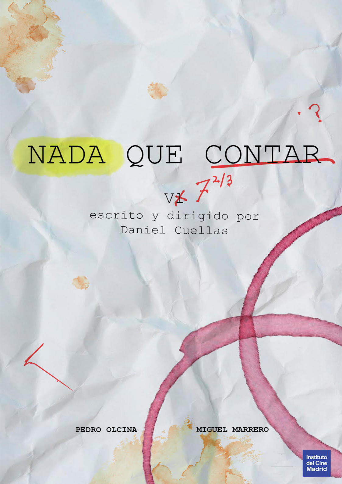 Póster del corto Nada que Contar