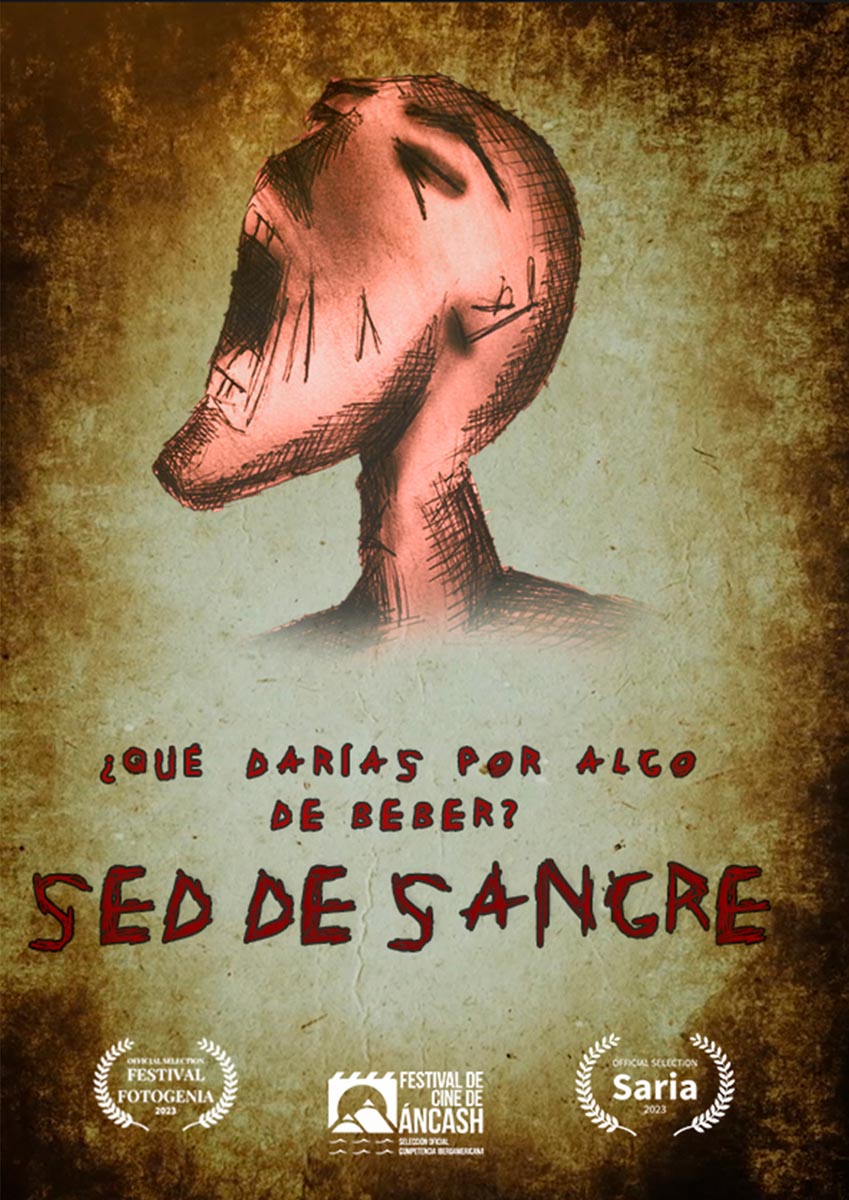 Póster del corto Sed de sangre