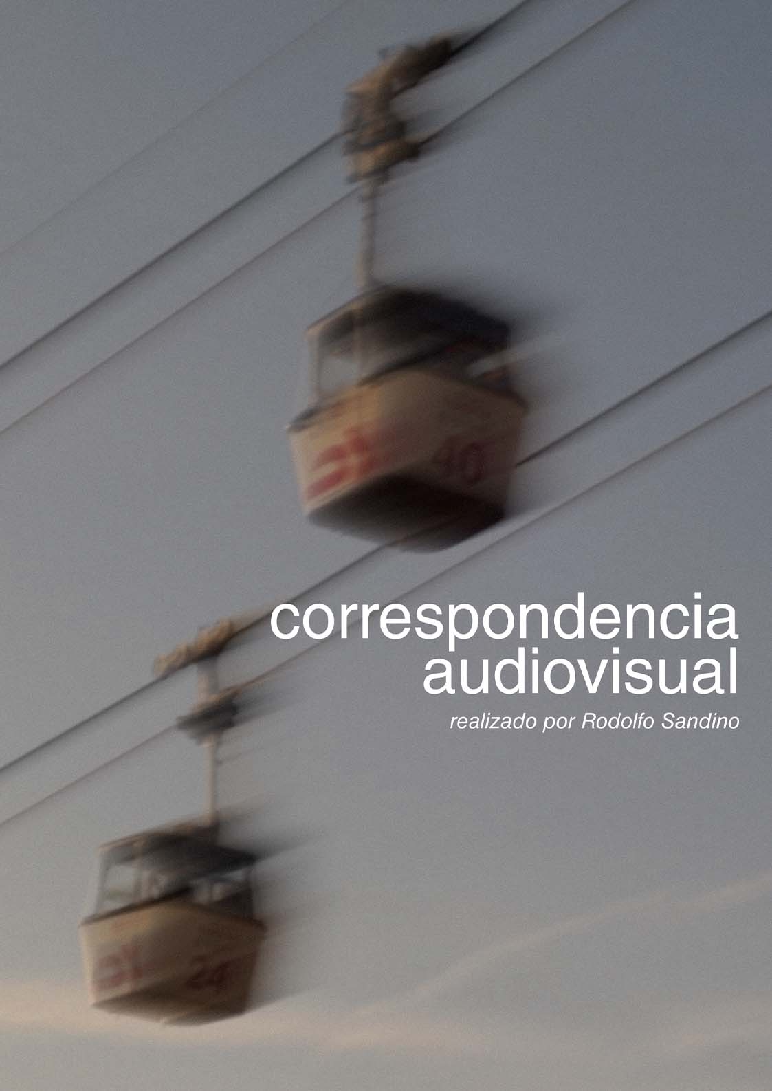 Póster del corto Correspondencia Audiovisual