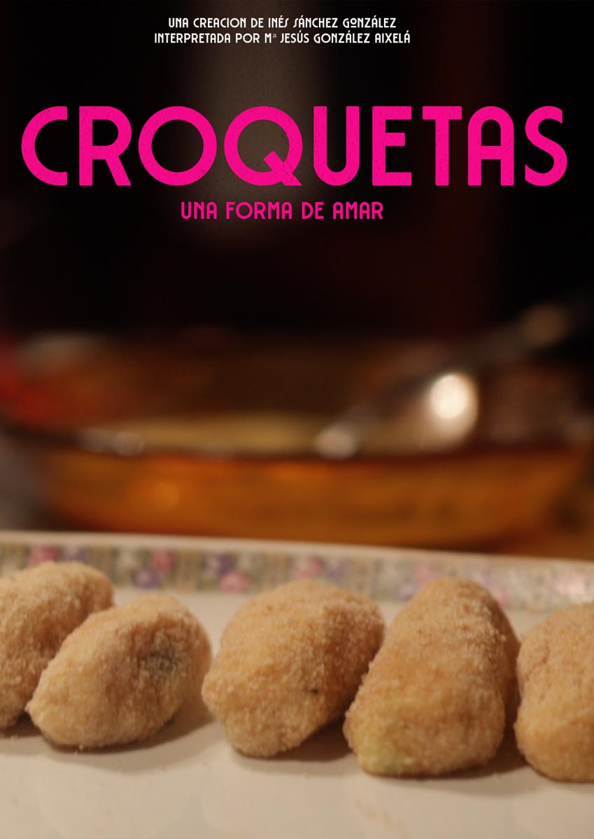 Póster del corto CROQUETAS