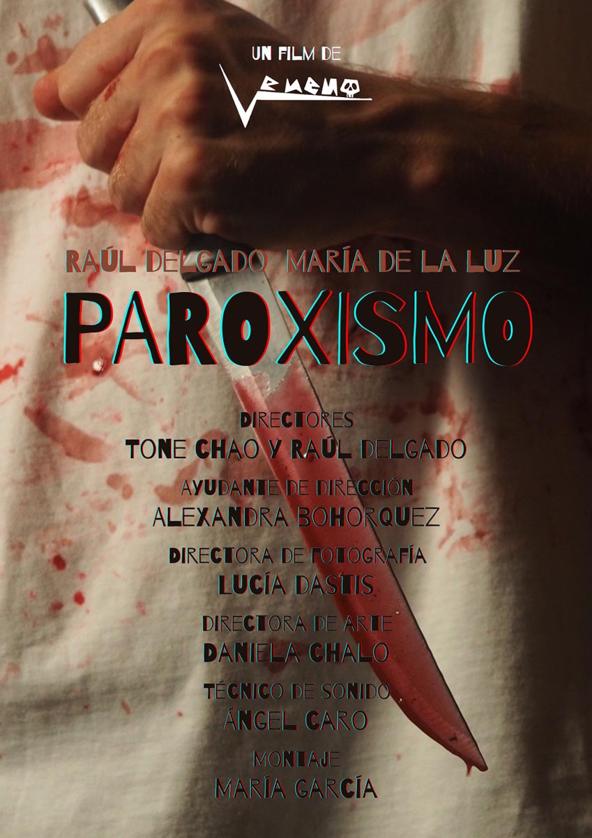 Póster del corto Paroxismo