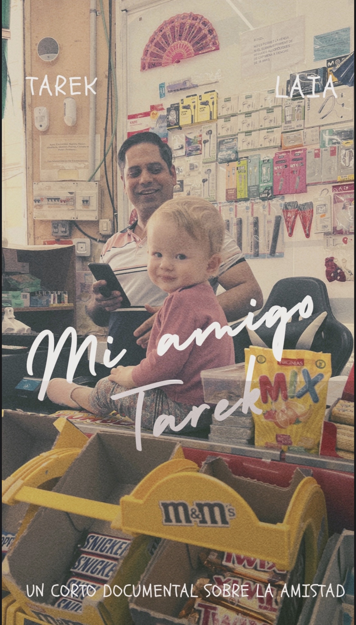 Póster del corto Mi Amigo Tarek