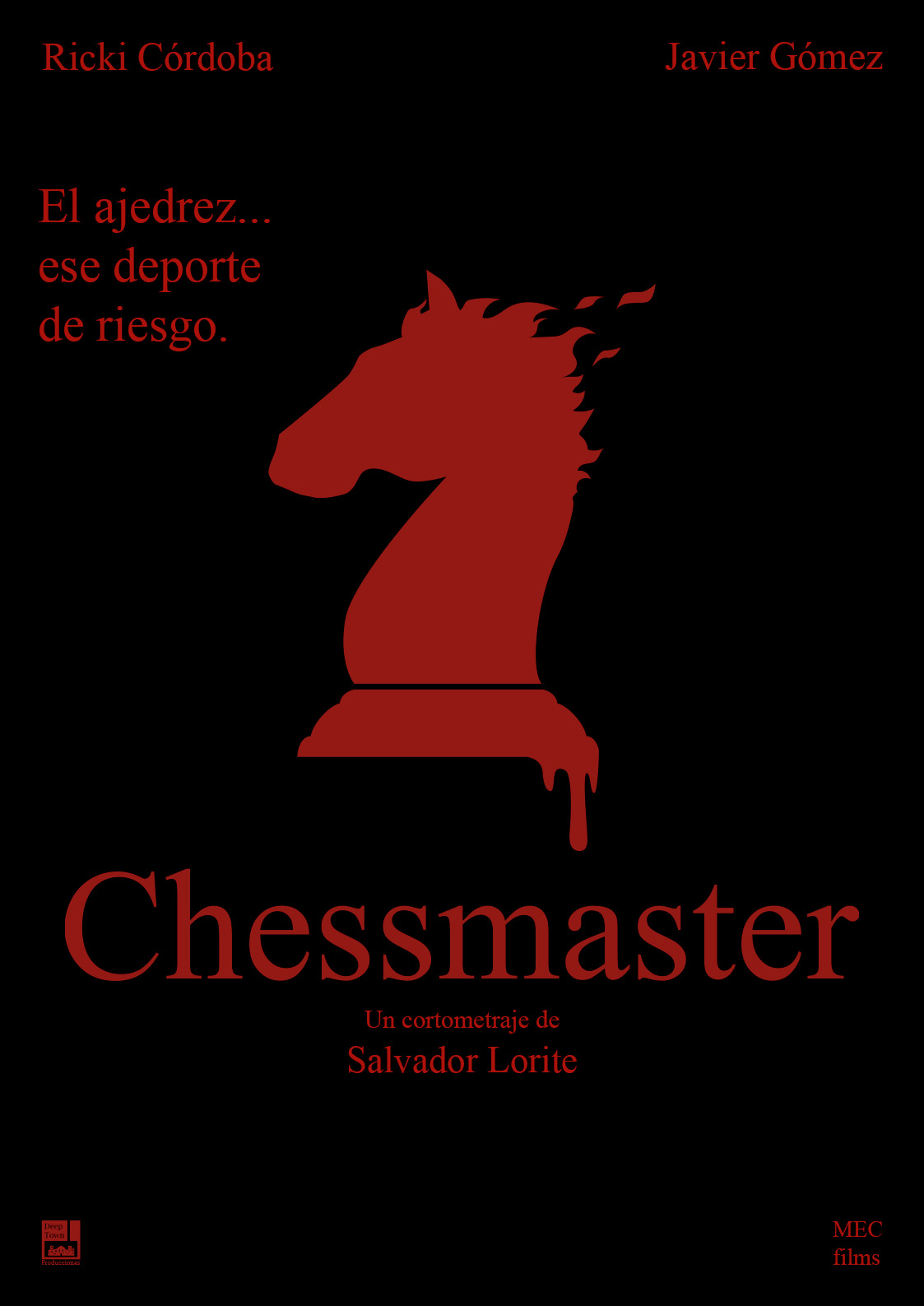 Póster del corto Chessmaster