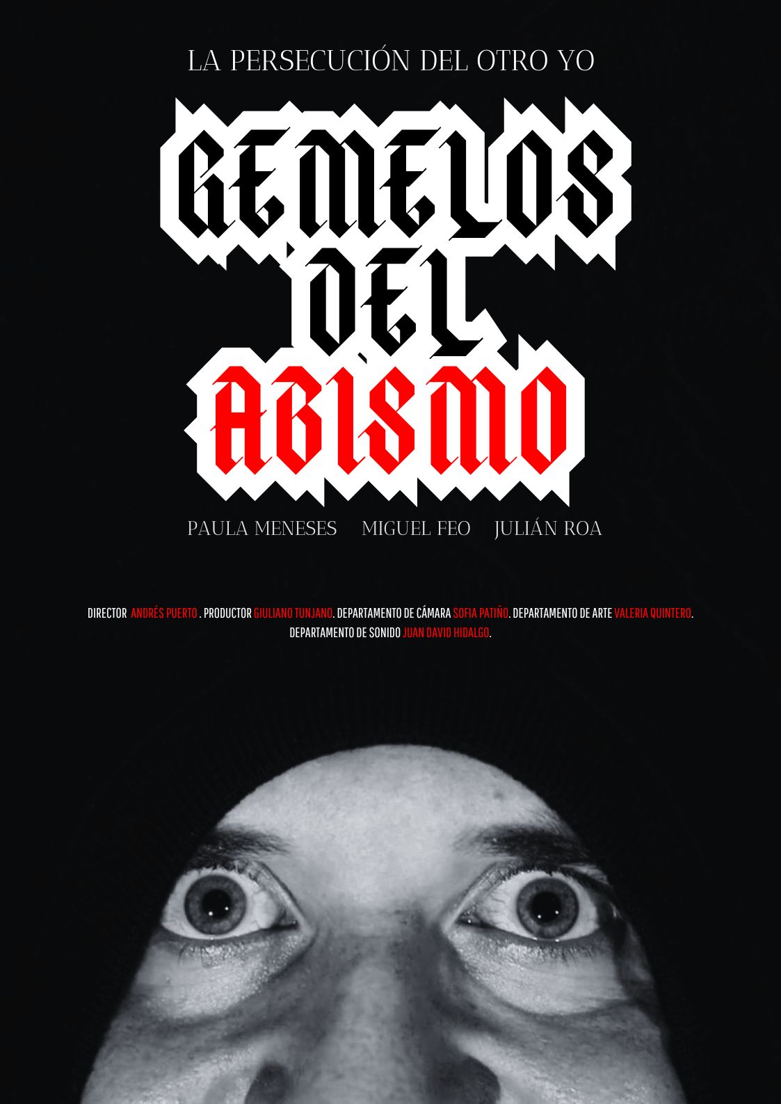 Póster del corto Gemelos del abismo