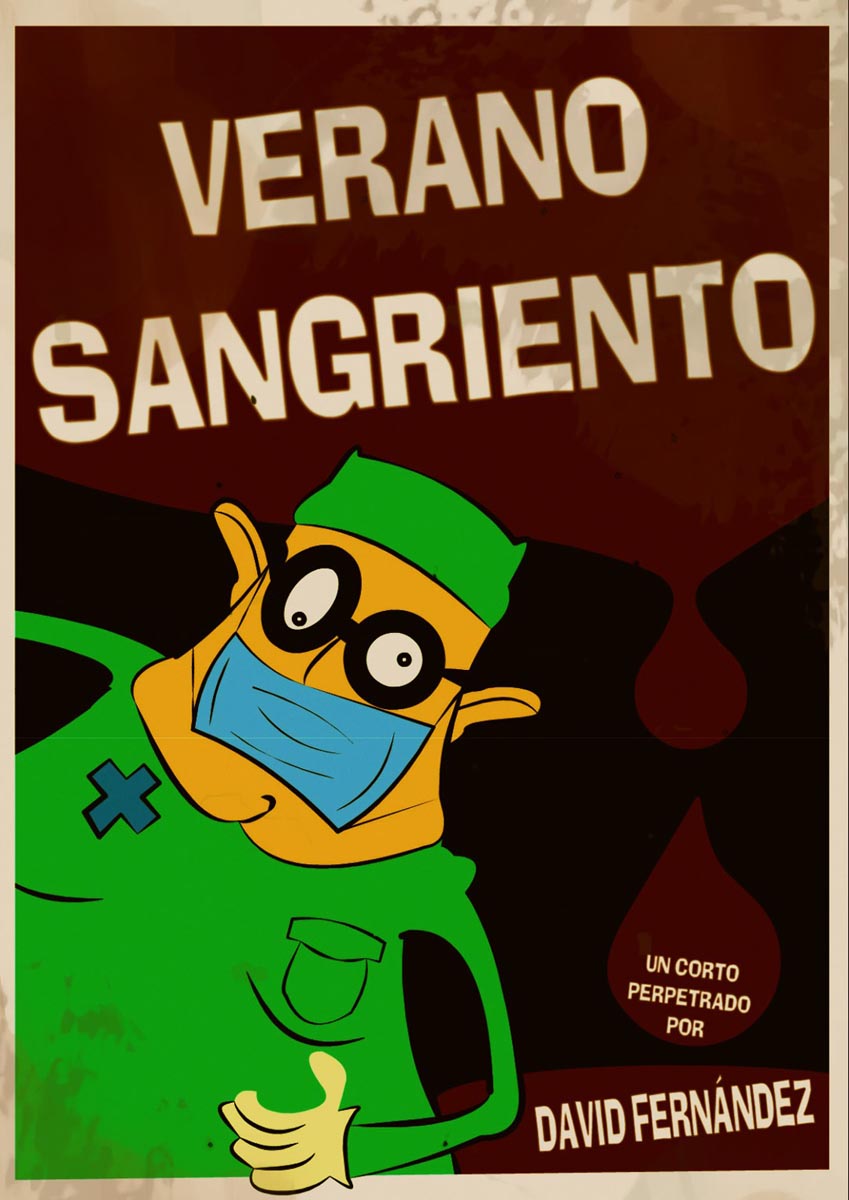 Póster del corto VERANO SANGRIENTO