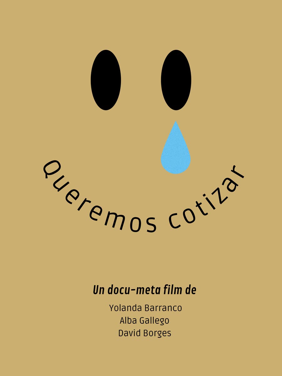 Póster del corto Queremos cotizar