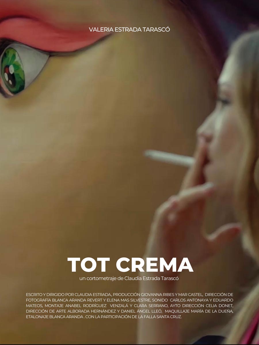 Póster del corto Tot crema