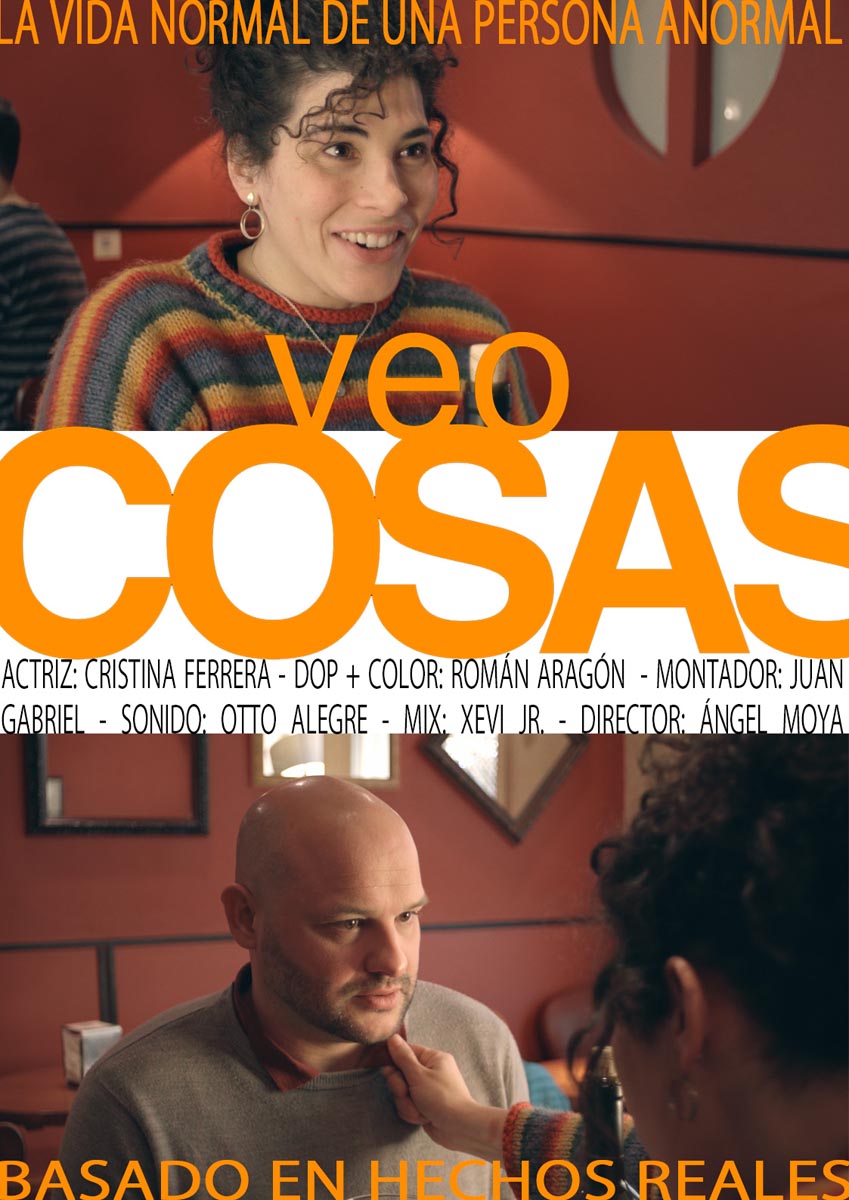 Póster del corto YO VEO COSAS