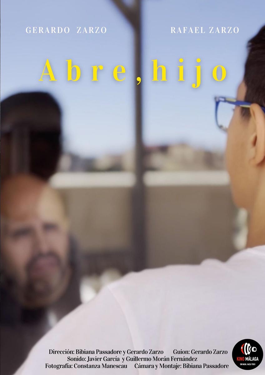 Póster del corto Abre,hijo