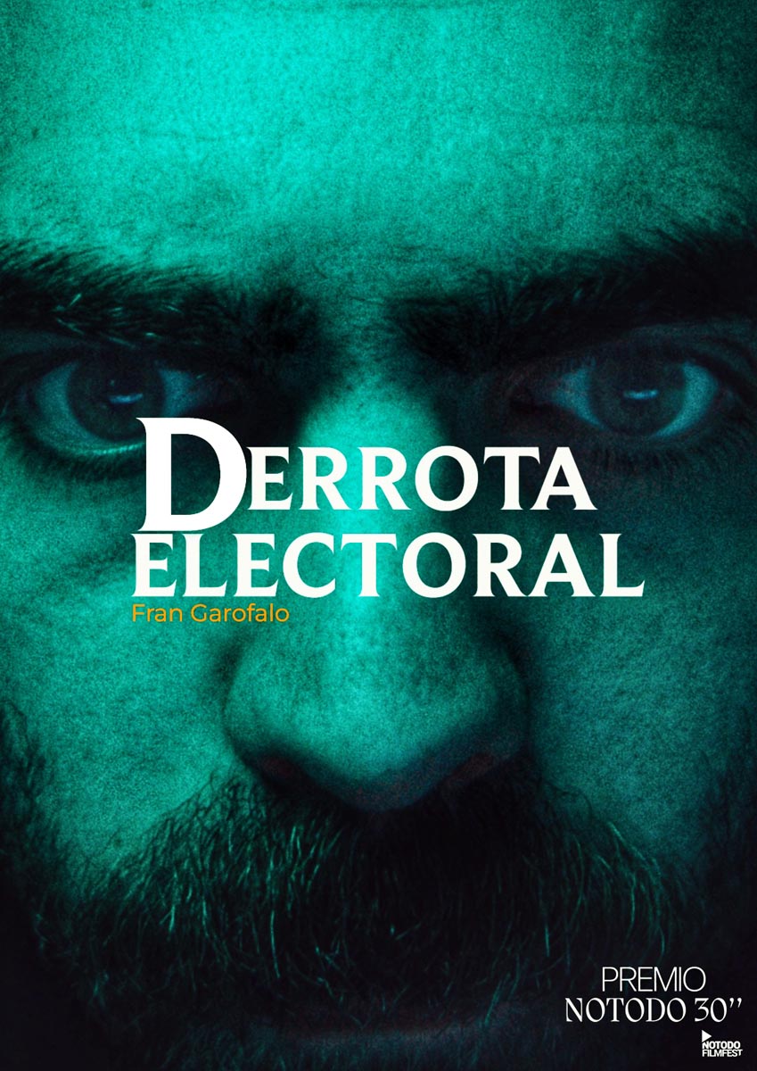 Póster del corto Derrota Electoral