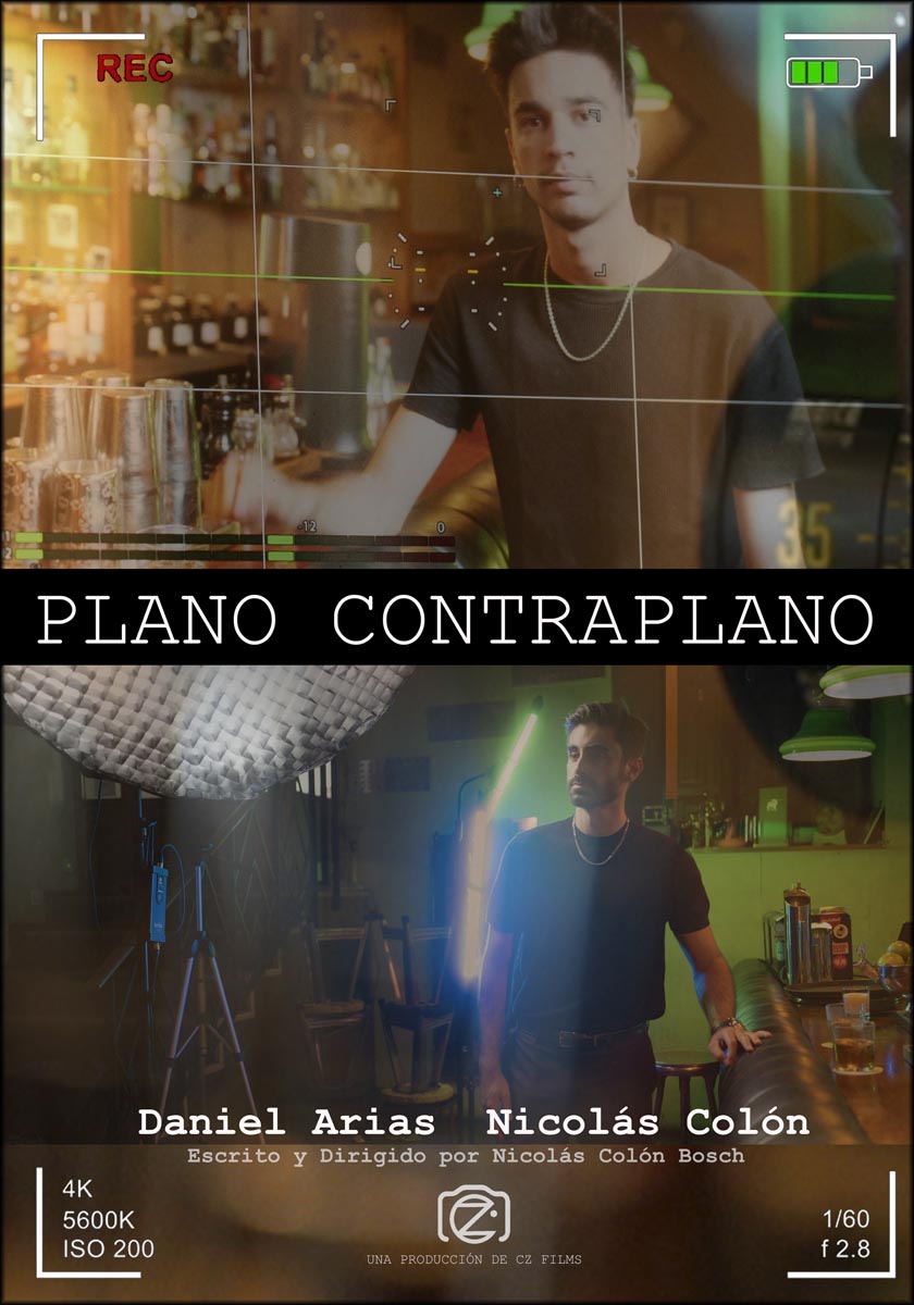 Póster del corto Plano contraplano