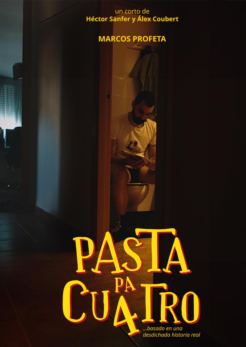 Póster del corto Pasta pa cuatro