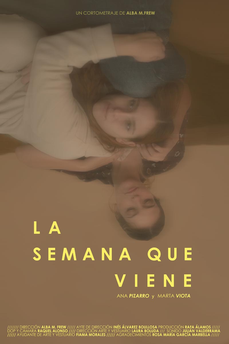 Póster del corto LA SEMANA QUE VIENE