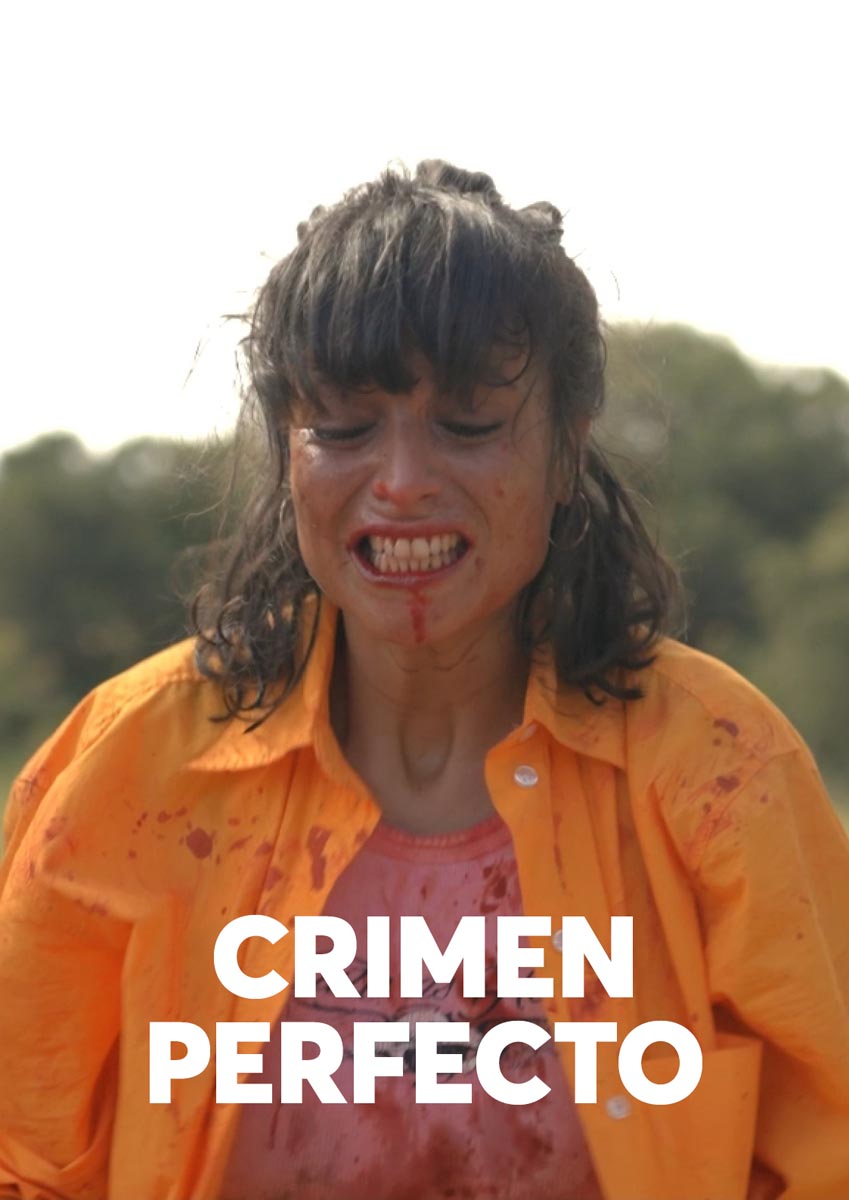 Póster del corto CRIMEN PERFECTO