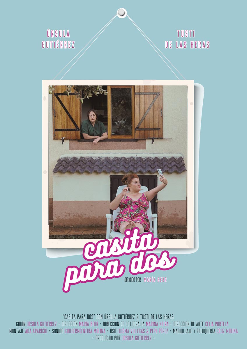 Póster del corto Casita para dos