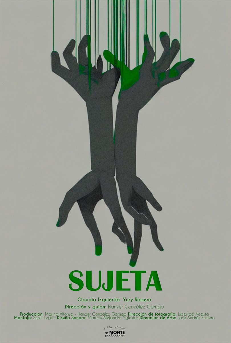 Póster del corto Sujeta