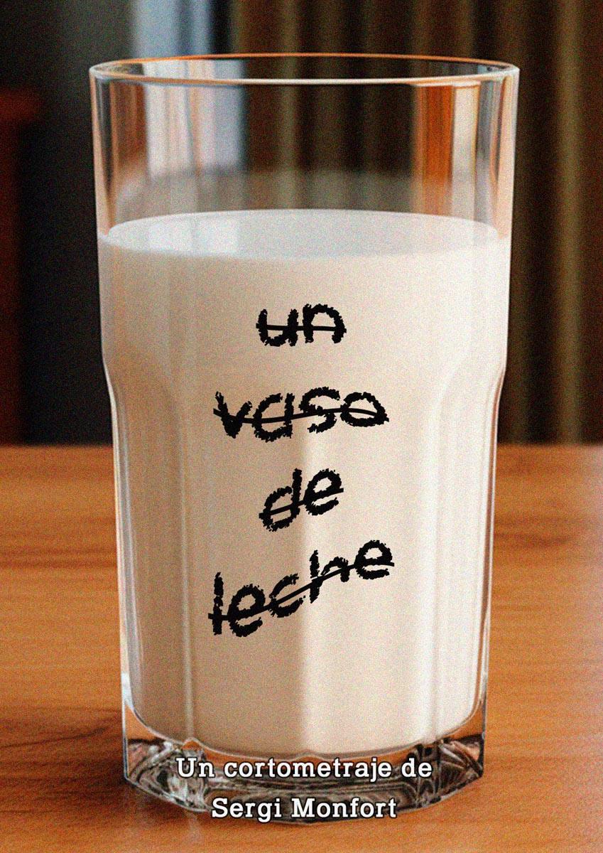 Póster del corto Un vaso de leche